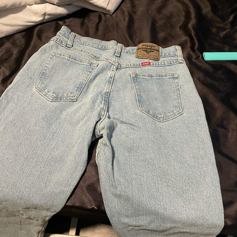 Wrangler light wash jeans
